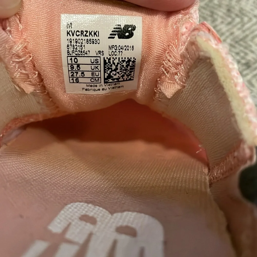 New Balance shoes that have been turned into mules size 10
